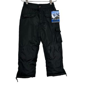 NEW Ixtreme Outfitters Boys Snow Pants Black Size 4